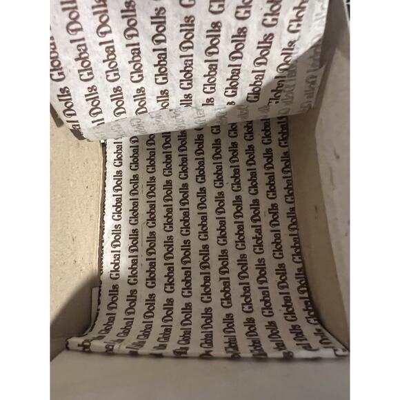 Hand Styled Doll Wigs By Global Dolls Model Janey Size 7-8 Color Carrot Red - Picture 8 of 12